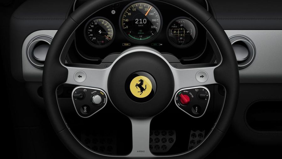Ferrari meluncurkan mobil listrik pertamanya