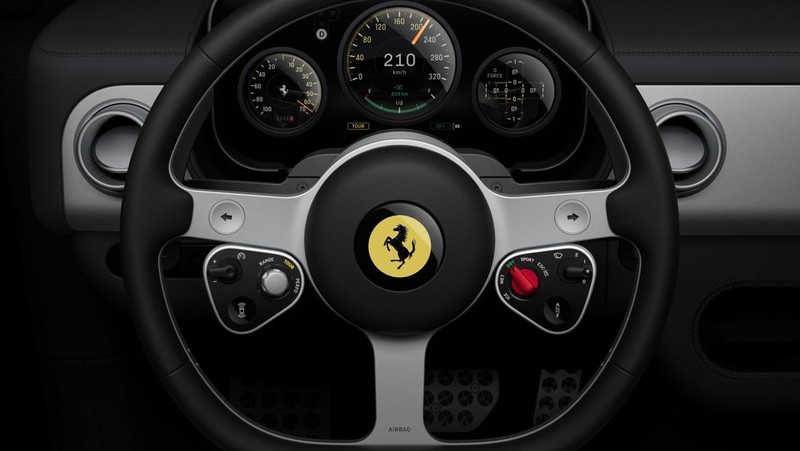 Ferrari meluncurkan mobil listrik pertamanya