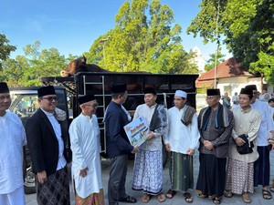 Pemprov NTB Salurkan Hewan Kurban ke Desa Miskin Ekstrem