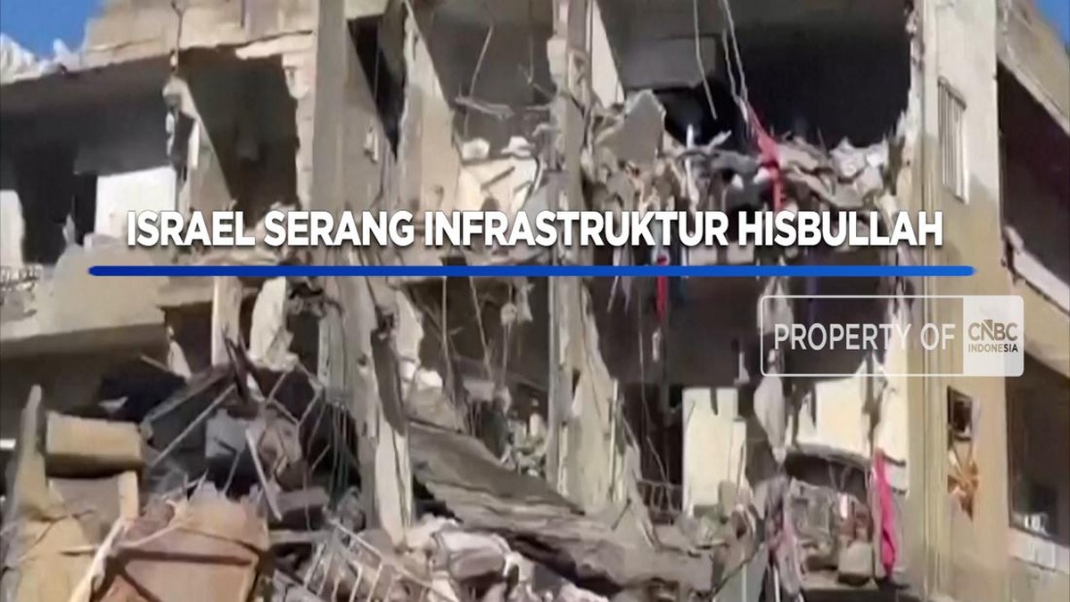 Video: Israel Serang Infrastruktur Hisbullah