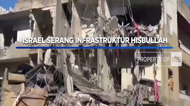 Video: Israel Serang Infrastruktur Hisbullah