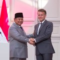Foto: Presiden Republik Indonesia Prabowo Subianto mengadakan pertemuan dengan Presiden Republik Prancis Emmanuel Macron di Istana Élysée, Paris, Prancis, Kamis (28/5/2026) malam WIB. (Tangkapan Layar YouTube Sekretariat Presiden)