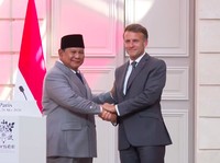 Foto: Presiden Republik Indonesia Prabowo Subianto mengadakan pertemuan dengan Presiden Republik Prancis Emmanuel Macron di Istana Élysée, Paris, Prancis, Kamis (28/5/2026) malam WIB. (Tangkapan Layar YouTube Sekretariat Presiden)