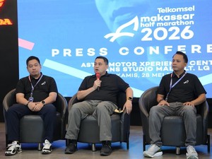 Makassar Half Marathon 2026 Diikuti 12.400 Pelari, Appi Yakin Hotel-UMKM Panen