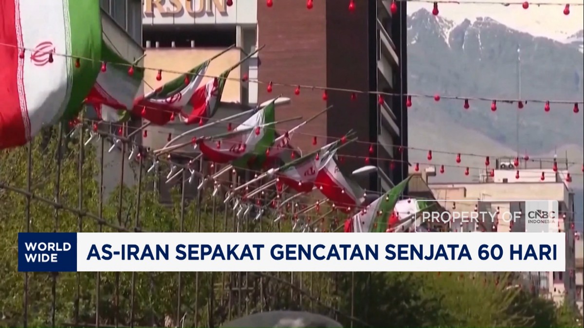 Video: AS-Iran Sepakat Gencatan Senjata 60 Hari