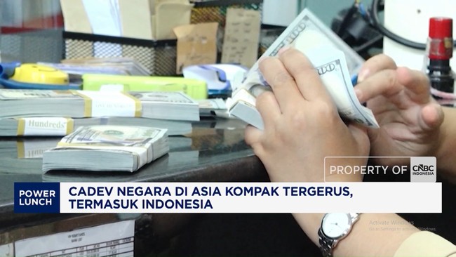 Video: Cadev Negara di Asia Kompak Tergerus, Termasuk Indonesia