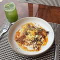 Foto: Galette Egg Cakalang. (Dokumentasi detikcom/Aprilia Devi)