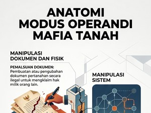 Waspada! Mafia Tanah Sering Rampas Aset Pakai Modus Ini