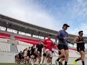 Komentari Video Komunitas Lari di Lapangan Stadion Teladan Medan, Bobby: Wow