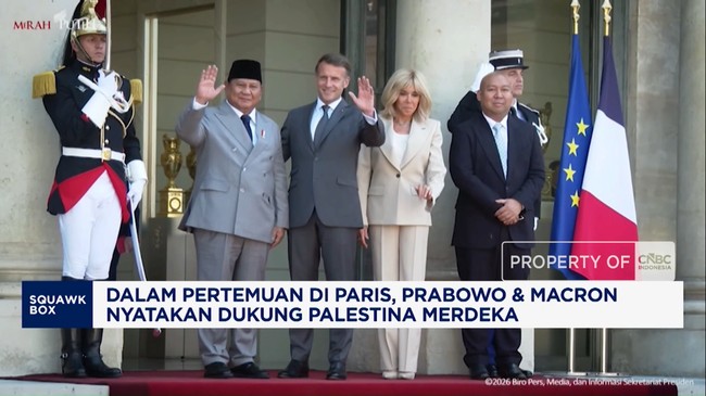 Video: Prabowo dan Macron Nyatakan Dukung Palestina Merdeka