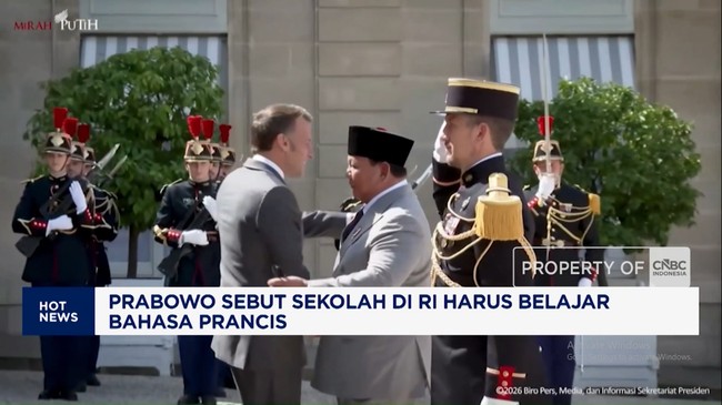 Video: Prabowo Mau Siswa Belajar Bahasa Prancis-Wilmar Respons Purbaya