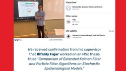 Programnya Dicatut, Erasmus+: Rifaldy Fajar Bukan Penerima Beasiswa Erasmus Mundus