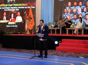 Ketum PBTI Yakin Malut Bisa Lahirkan Atlet Taekwondo Kelas Dunia