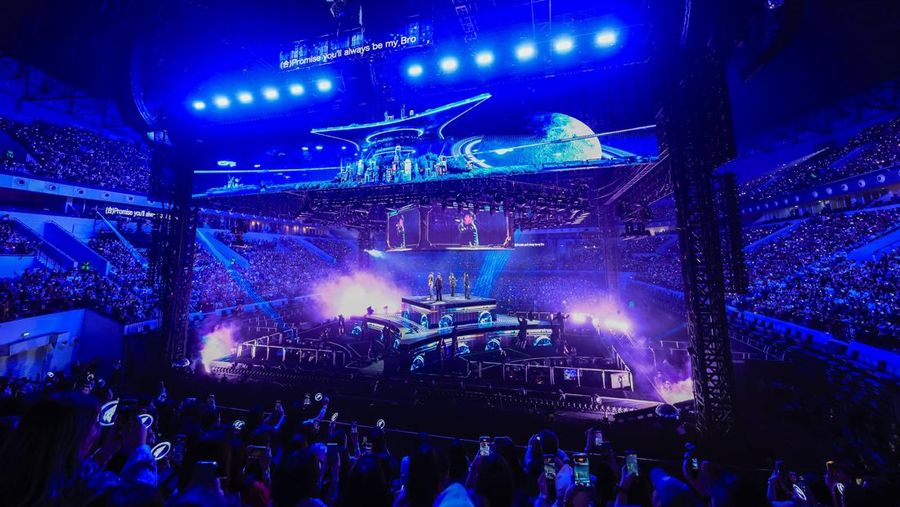 Konser F✦FOREVER sukses menghibur penggemar saat digelar di hari kedua, Jumat (29/5/2026) malam. (Dok. Color Asia Live)