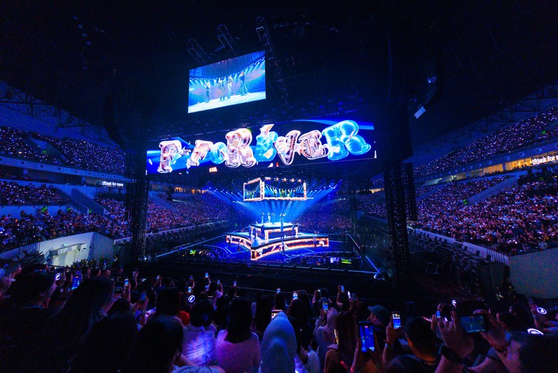 Konser F✦FOREVER sukses menghibur penggemar saat digelar di hari kedua, Jumat (29/5/2026) malam. (Dok. Color Asia Live)