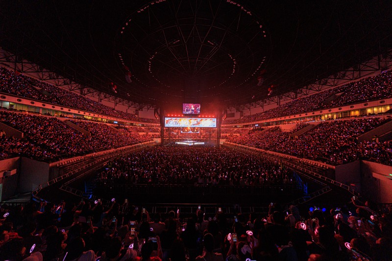 Konser F✦FOREVER sukses menghibur penggemar saat digelar di hari kedua, Jumat (29/5/2026) malam. (Dok. Color Asia Live)