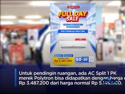 Serbu! AC 1PK Diskon Besar di Transmart