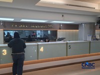 Suasana money changer di Kwitang, Jakarta Pusat, Jumat (29/5/2026)