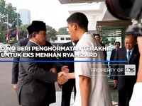 Prabowo Beri Penghormatan Terakhir Untuk Eks Menhan Ryamizard