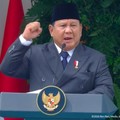 Presiden Prabowo Subianto saat memimpin Upacara Peringatan Hari Lahir Pancasila, Gedung Pancasila, Jakarta, Senin (1/6/2026). (Tangkapan Layar Youtube/Sekretariat Presiden)