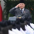 Presiden Prabowo Subianto saat memimpin Upacara Peringatan Hari Lahir Pancasila, Gedung Pancasila, Jakarta, Senin (1/6/2026). (Dok. BPMI Sekretariat Presiden/Kris)