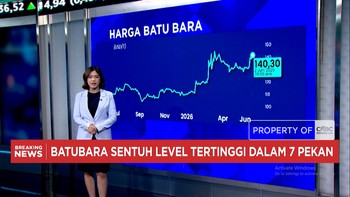 Harga Batu Bara Sentuh Lever Tertinggi dalam 7 Pekan - Harga Emas Anjlok
