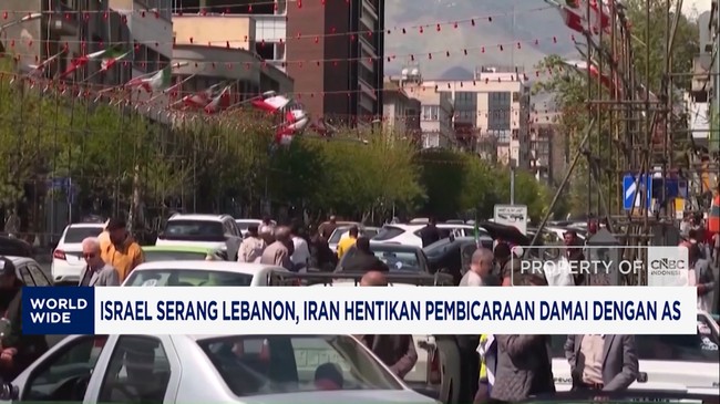 Video:Israel Serang Lebanon, Iran Hentikan Pembicaraan Damai dengan AS