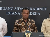 Foto: Keterangan pers Menteri Sekretaris Negara Prasetyo Hadi di Ruang Sidang Kabinet, Istana Merdeka, Jakarta, Selasa (2/6/2026). (Tangkapan layar youtube Setpres RI)
