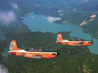 Pesawat latih T-34 Beechcraft. (Dok. R.O.C Air Force)