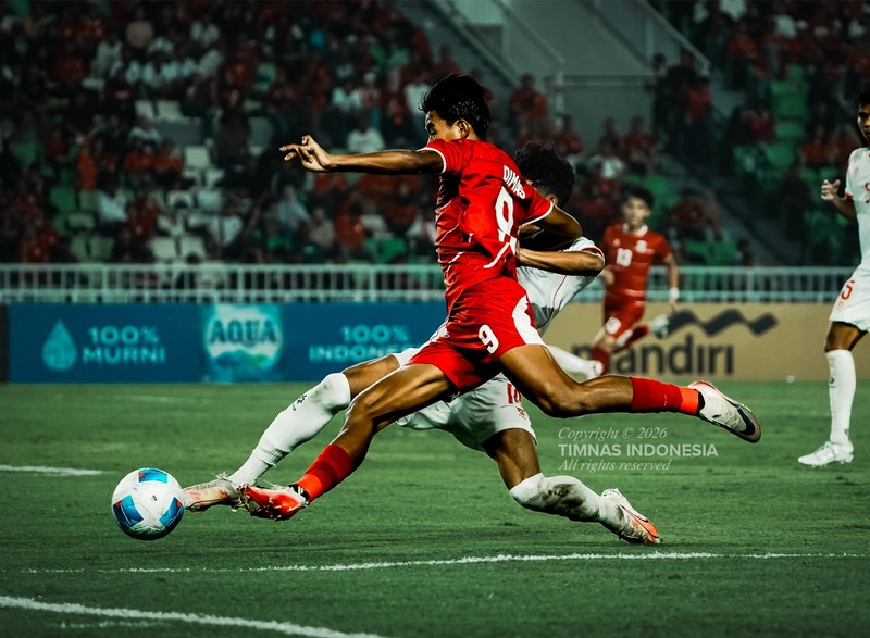 Timnas Indonesia U-19 menang 3-0 dari Myanmar dalam laga pertama Garuda Muda di Piala AFF U-19 2026 dalam pertandingan di Stadion Utama Sumatera Selatan, Deli Serdang, Senin (1/6/2026) malam. (Dok. PSSI)
