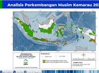 Analisis Perkembangan Musim Kemarau 2026. (BMKG)