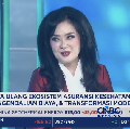 Direktur Hukum dan Kepatuhan PT AIA Financial, Rista Qatrini Manurung dalam acara Health Insurance Ecosystem Forum 2026 di Jakarta, Rabu (3/6/2026). (Tangkapan layar CNBC Indonesia TV)