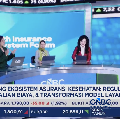 Direktur Hukum dan Kepatuhan PT AIA Financial, Rista Qatrini Manurung dalam acara Health Insurance Ecosystem Forum 2026 di Jakarta, Rabu (3/6/2026). (Tangkapan layar CNBC Indonesia TV)