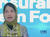 Dirut Tata Kelola Pelayanan Kesehatan Rujukan Kementerian Kesehatan, Ockti Palupi Rahayuningtyas dalam acara Health Insurance Ecosystem Forum 2026 di Jakarta, Rabu (3/6/2026). (Tangkapan layar CNBC Indonesia TV)