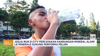 Jogja Run D-City Percayakan Kandungan Mineral Alami Le Minerale Dukung Performa Pelari