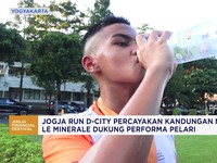 Jogja Run D-City Percayakan Kandungan Mineral Alami Le Minerale Dukung Performa Pelari