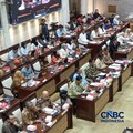 Komisi XI DPR RI Rapat Kerja dengan Pemerintah di Gedung DPR RI, Jakarta, Rabu (3/6/2026). (CNBC Indonesia/Robertus Andrianto Serin)