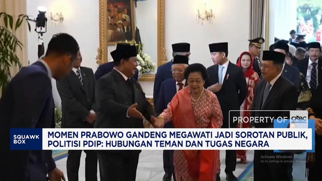 Video: Prabowo Gandeng Megawati, Politikus:Hubungan Teman-Tugas Negara