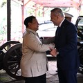 Presiden Prabowo Subianto menerima kunjungan Menteri Luar Negeri Republik Turkiye Hakan Fidan di kediaman Hambalang, Jawa Barat,  Rabu, (3/6/2026). Kunjungan Menlu Fidan ke Indonesia dilakukan atas undangan Presiden Prabowo. (BPMI)
