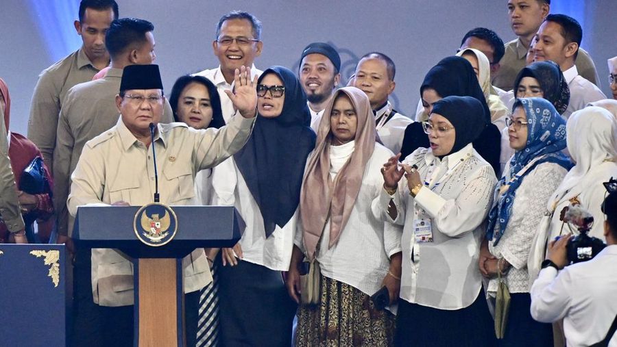 Presiden Prabowo Subianto menghadiri acara Building Indonesia's Future Generations Through Nutrition yang diselenggarakan di Sentul International Convention Center (SICC), Kabupaten Bogor, Provinsi Jawa Barat, pada Rabu, (3/6/2026). (Cahyo Biro Pers