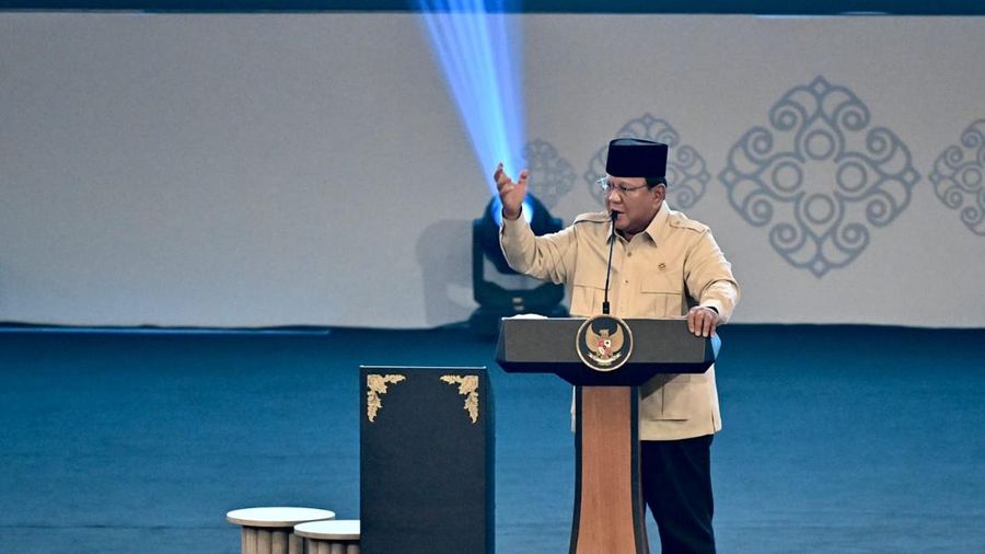 Presiden RI Prabowo Subianto menghadiri acara Building Indonesia's Future Generations Through Nutrition yang diselenggarakan di Sentul International Convention Center (SICC), Kabupaten Bogor, Provinsi Jawa Barat, pada Rabu, (3/6/2026). (Cahyo Biro Pe