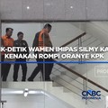 Detik-Detik Wamen Imipas Silmy Karim Kenakan Rompi Oranye KPK