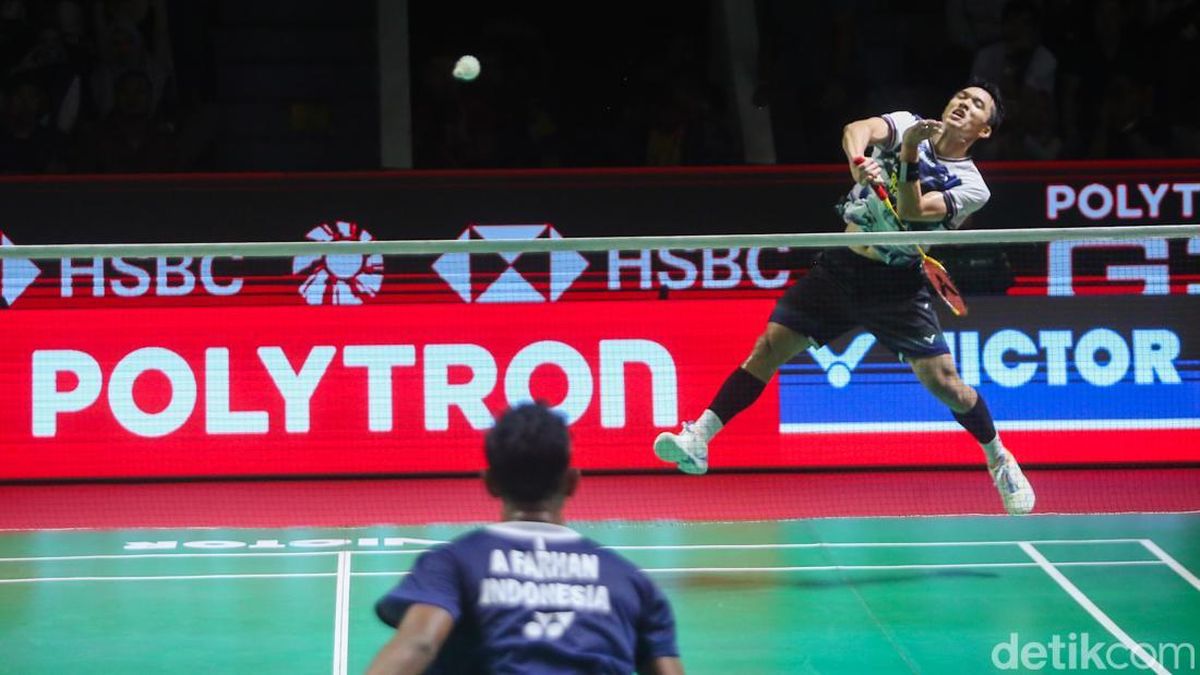Ilustrasi berita Olahraga: Jonatan Jumpa Alwi Farhan di 16 Besar Denmark Open 2026