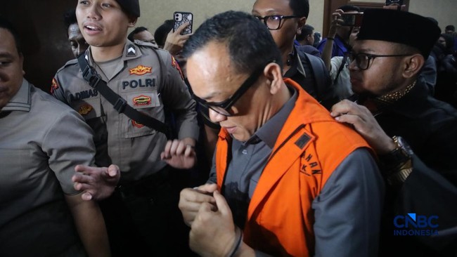 Tok! Eks Wamenaker Noel Ebenezer Divonis 4 Tahun 6 Bulan Penjara