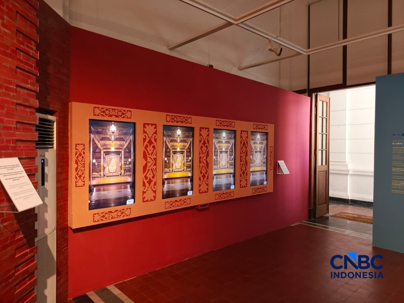Pameran Ing Lakon: Wayang Wong Dadi Saksi di Museum Bank Indonesia, Rabu (3/6/2026). (CNBC Indonesia/Fakhriansyah)