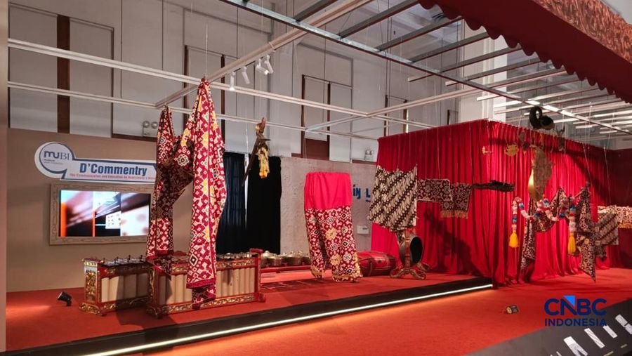 Pameran Ing Lakon: Wayang Wong Dadi Saksi di Museum Bank Indonesia, Rabu (3/6/2026).