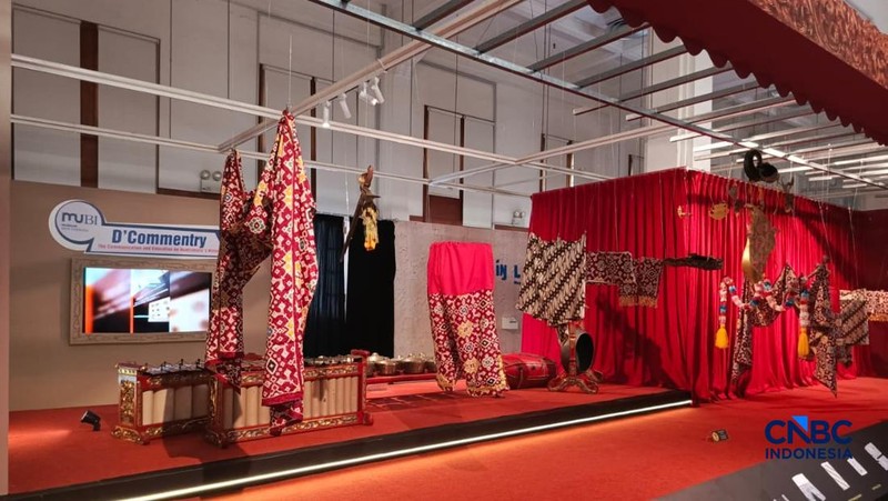 Pameran Ing Lakon: Wayang Wong Dadi Saksi di Museum Bank Indonesia, Rabu (3/6/2026).