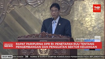 RUU P2SK Sah Menjadi Undang-Undang, Purbaya Sampaikan Pesan Prabowo