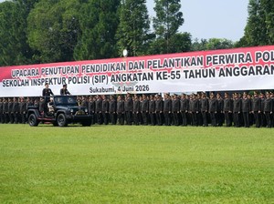 Dilantik, 1.848 Perwira Baru Akan Perkuat Pelayanan di Polres dan Polda