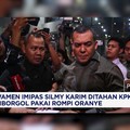 Wamen Imigrasi Silmy Karim Ditahan KPK, Diborgol Pakai Rompi Oranye